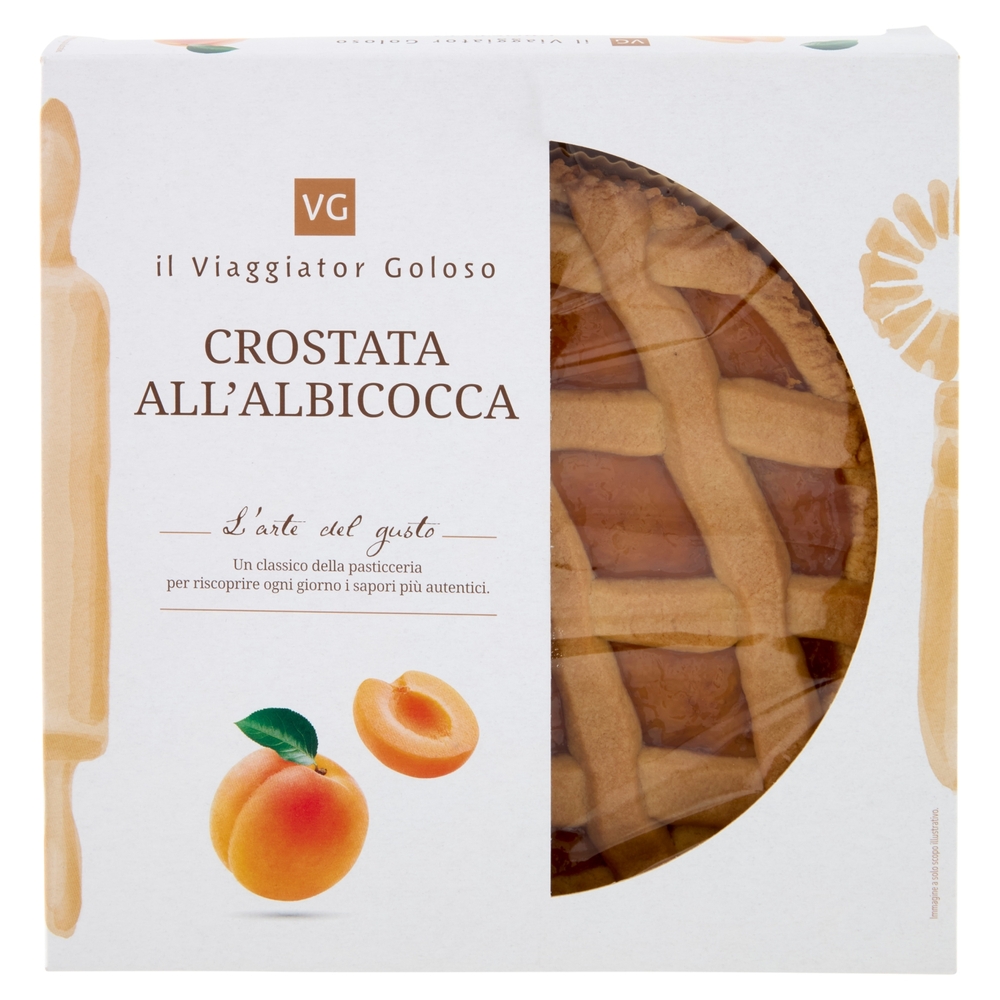 Crostata all'Albicocca il Viaggiator Goloso